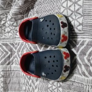 Children's Light Up Mickey Mouse Crocs